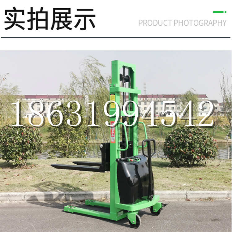 西夏区电动叉车堆高车液压铲车电瓶1吨2吨站驾步行式小型全自动叉车